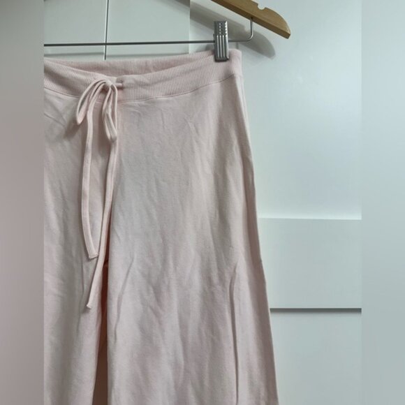 Skims Cotton Jersey Straight Leg Pant in Barely Pink, Size XS - Picture 2 of 4